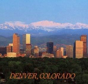 Denver in Colorado location de voiture, USA